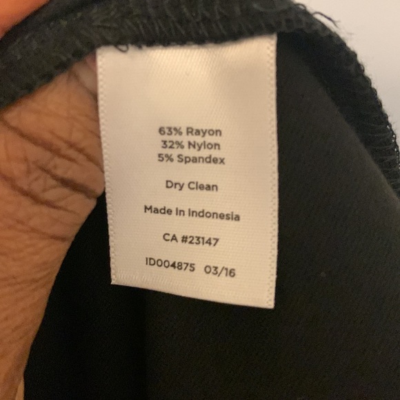 TALBOTS BLACK & WHITE SHEATH DRESS - Picture 7 of 7